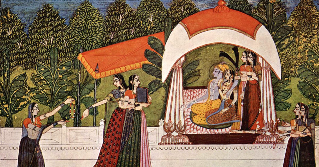 Miniature Paintings (Mughal & Rajput Styles)