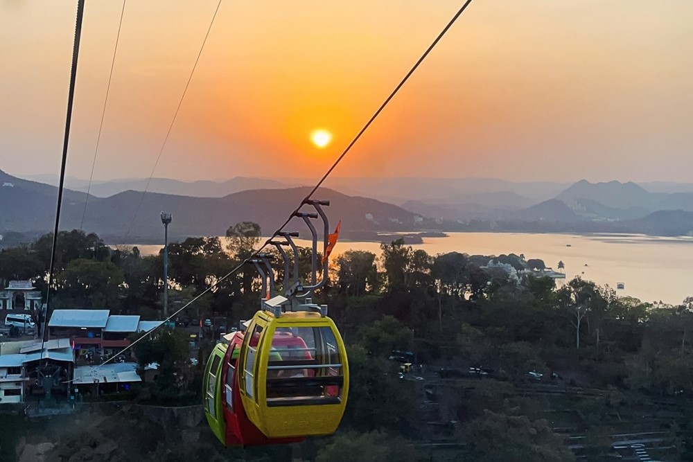 Ropeway ride to Karni Mata Temple