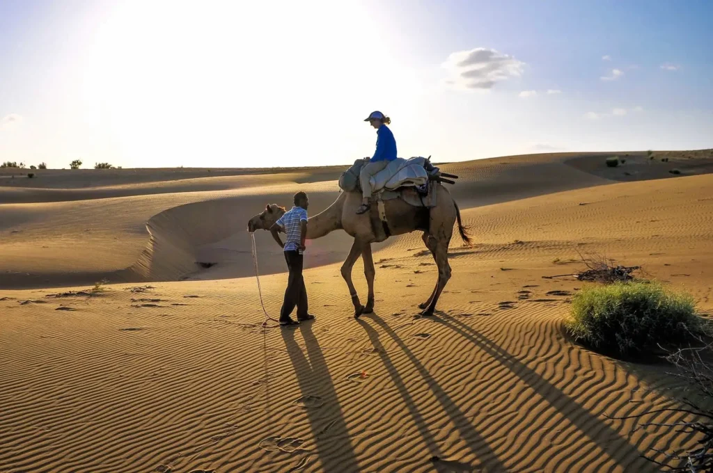 Khuri Sand Dunes – Peaceful Desert Experience with Traditional Rajasthani Hospitality