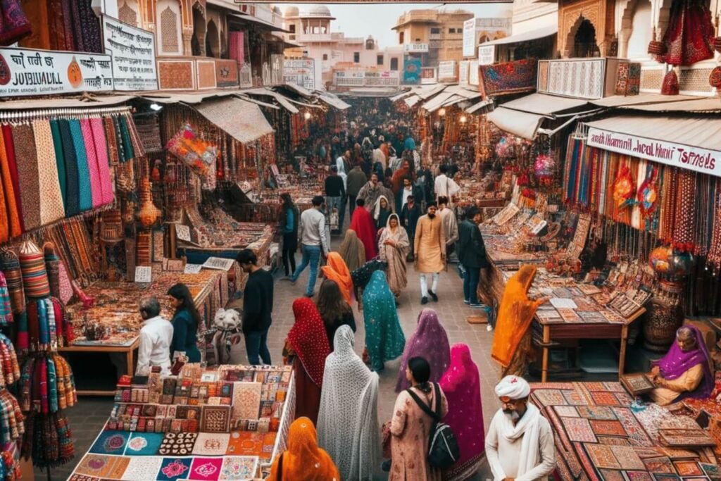 Tripolia Bazaar – Popular for Brassware, Lac Jewelry, and Carpets